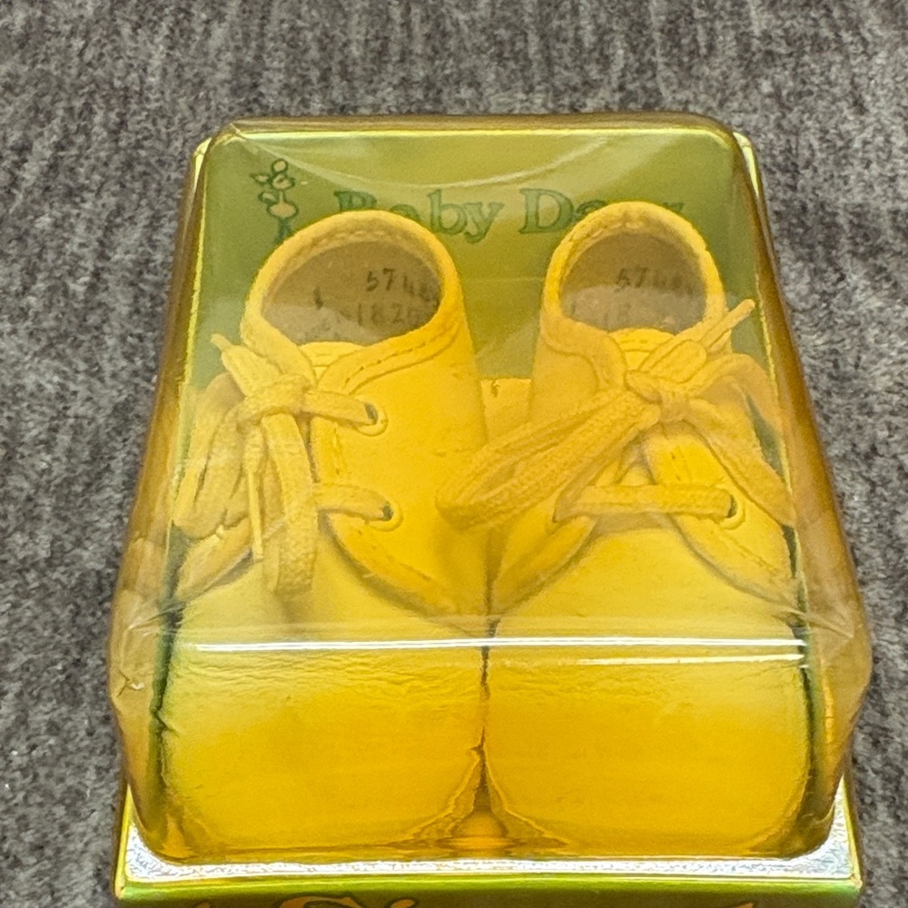 Baby Deer Bright Yellow Walker Shoes